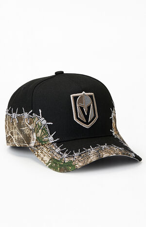 Las Vegas Golden Knights Camo Barbwire 9FORTY Snapback Hat image number 1