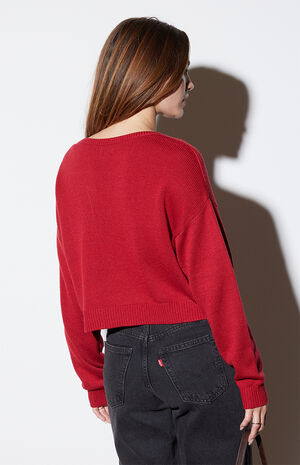 Cassandra V-Neck Sweater image number 4