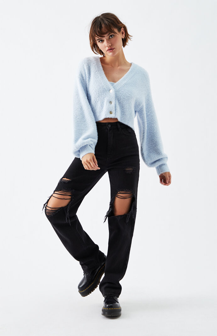 Fuzzy Cardigan