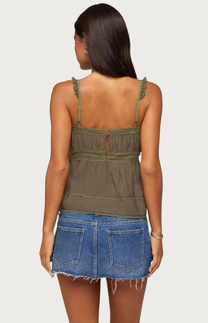 Mable Lacey Tank Top image number 3