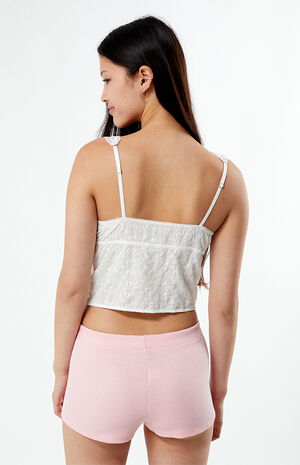 Waffle Knit Micro Shorts image number 4