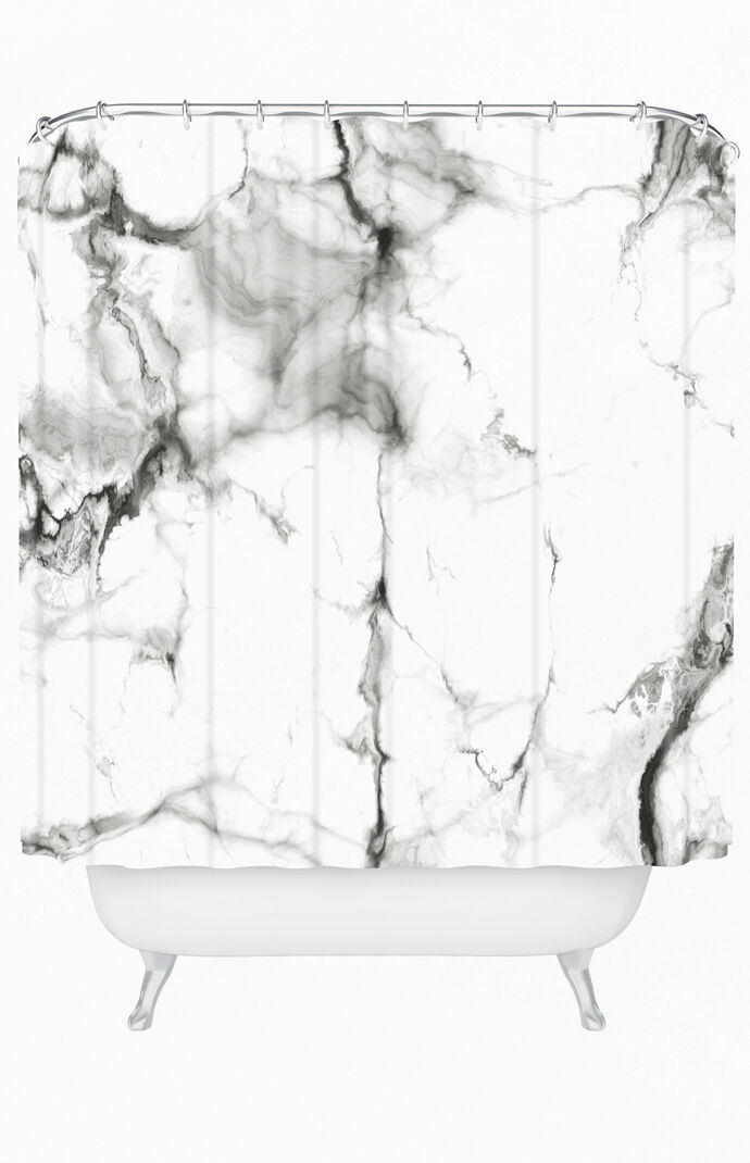 Marble Shower Curtain