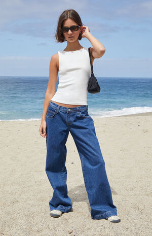 White Vicki Tank Top image number 4