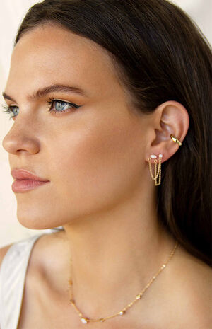 Two-Hole Earring Chain image number 2