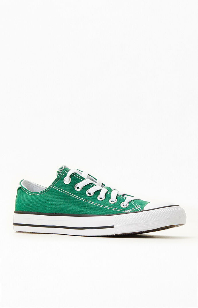Converse Kids Green Chuck Taylor All Star Low Top Shoes PacSun
