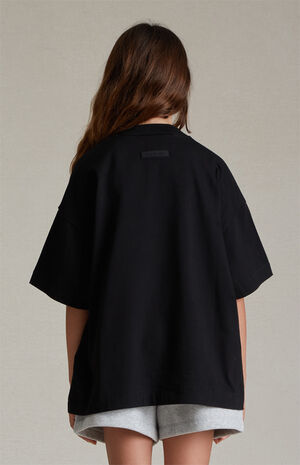 Essentials Jet Black T-Shirt image number 3