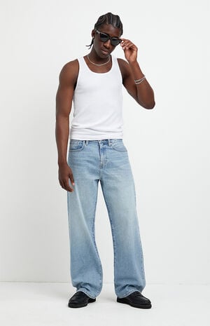 Dylan Baggy Jeans Medium Indigo image number 2