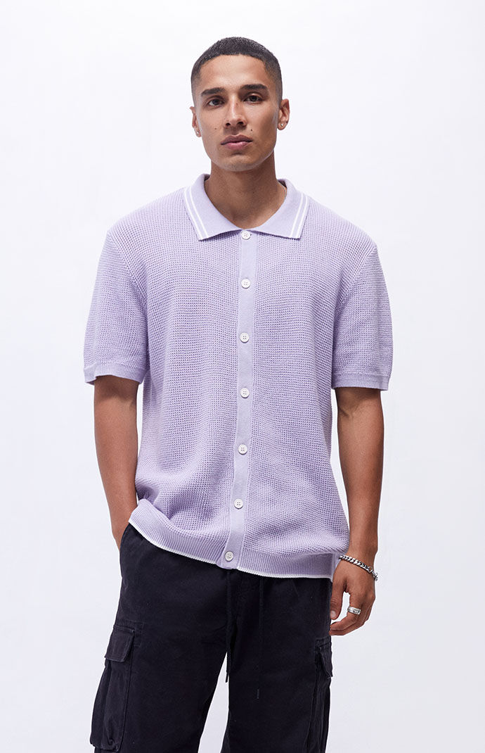 Pacsun purple shirt Clearance