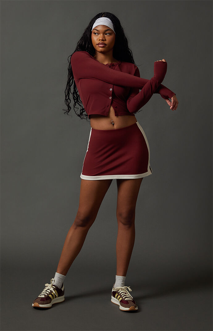 PAC 1980 Active Yoga Carrie Cropped Cardigan | Pacsun