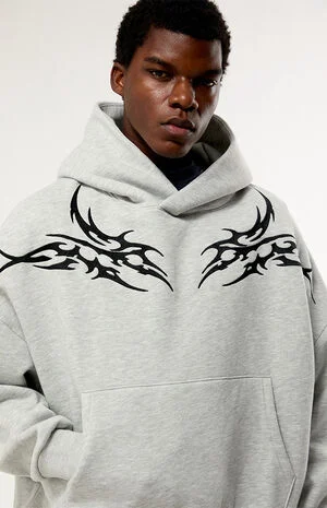 Lucid Static Cropped Hoodie image number 2