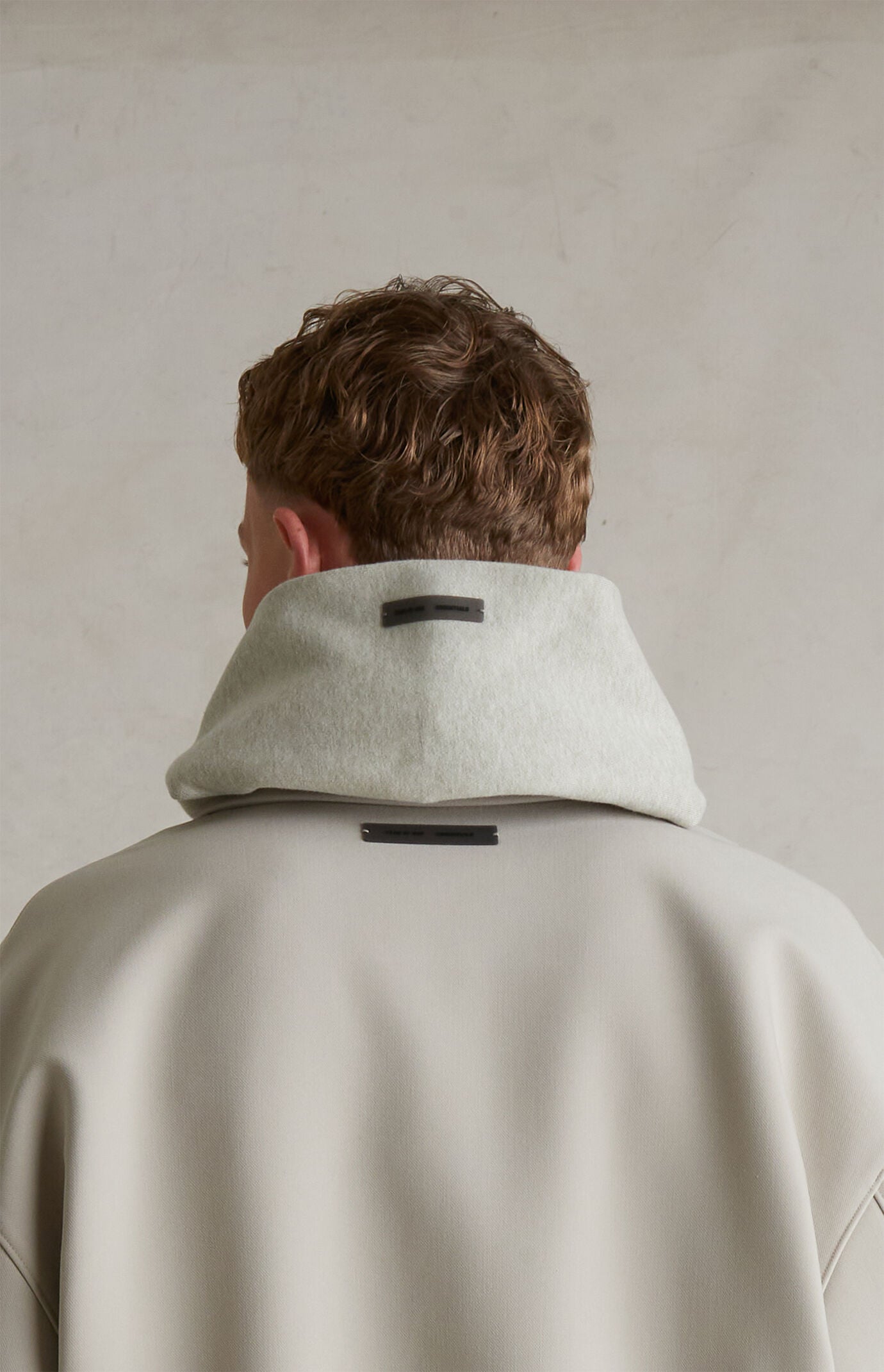 Fear of God ESSENTIALS Timber Bonded Canvas Zip Up Jacket | Pacsun
