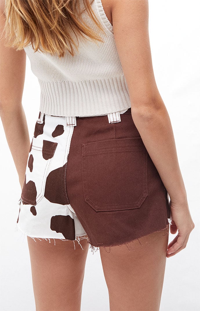 Cow print skirt pacsun 2025