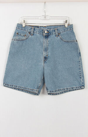Upcycled Levi's 550 Relaxed Fit Denim Shorts image number 1