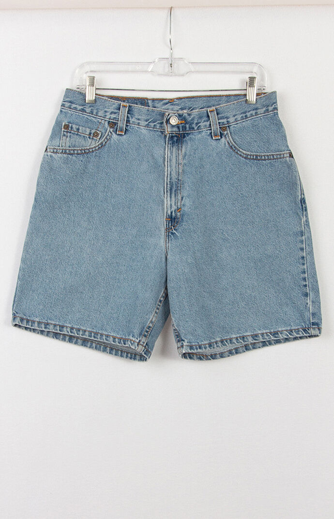 Upcycled Levi's 550 Relaxed Fit Denim Shorts