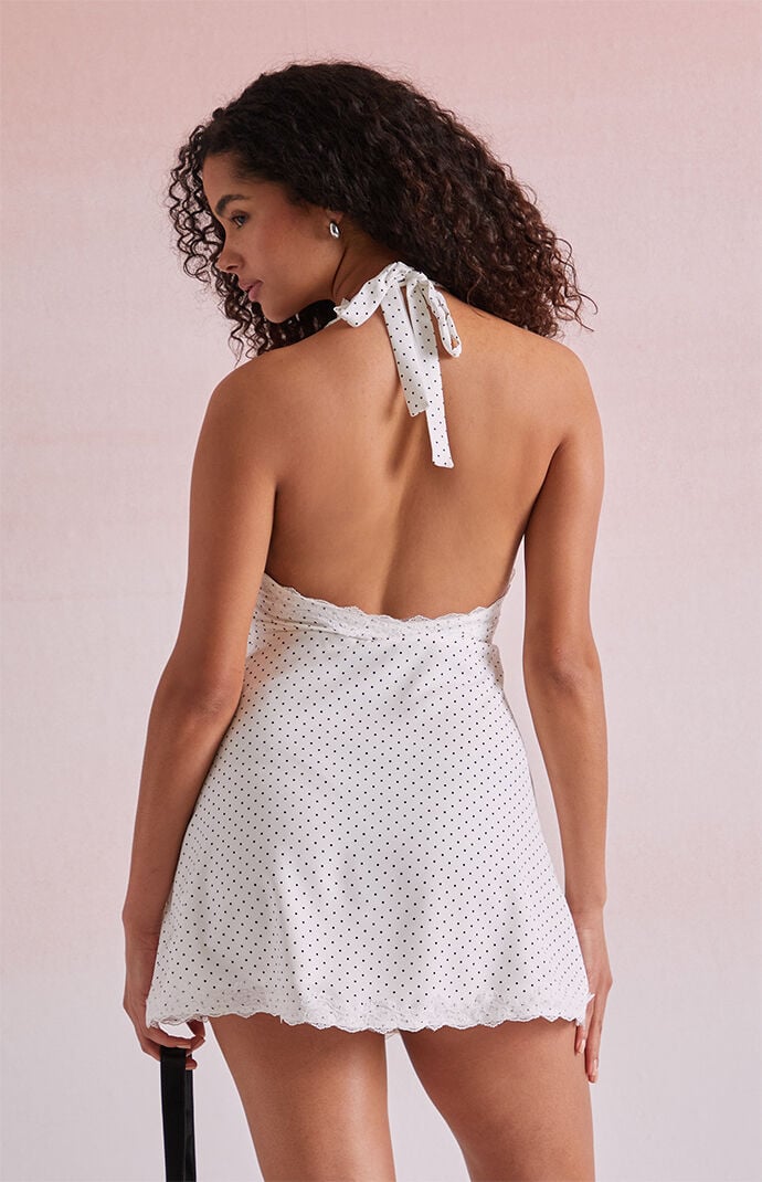 Beverly and Beck Lucy Lace Trim Mini Dress | PacSun