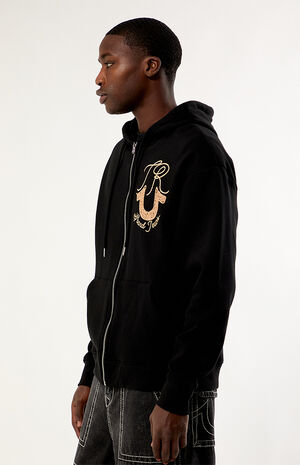 Rope Logo Zip Up Hoodie image number 4