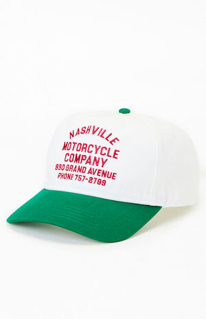 Nashville Motorcycle Co Snapback Hat image number 4