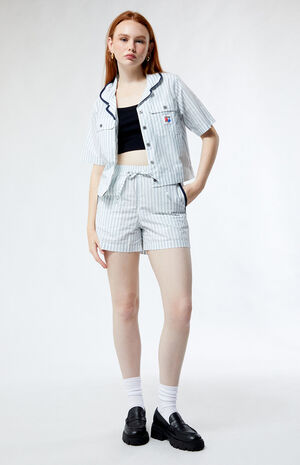 Serena Striped Utility Shirt image number 4