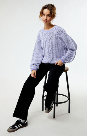 Frankie Cable Knit Sweater image number 3