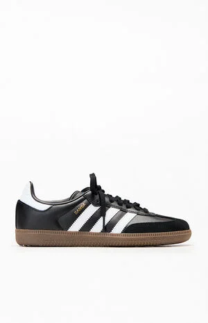 Kids Black Samba Shoes image number 1
