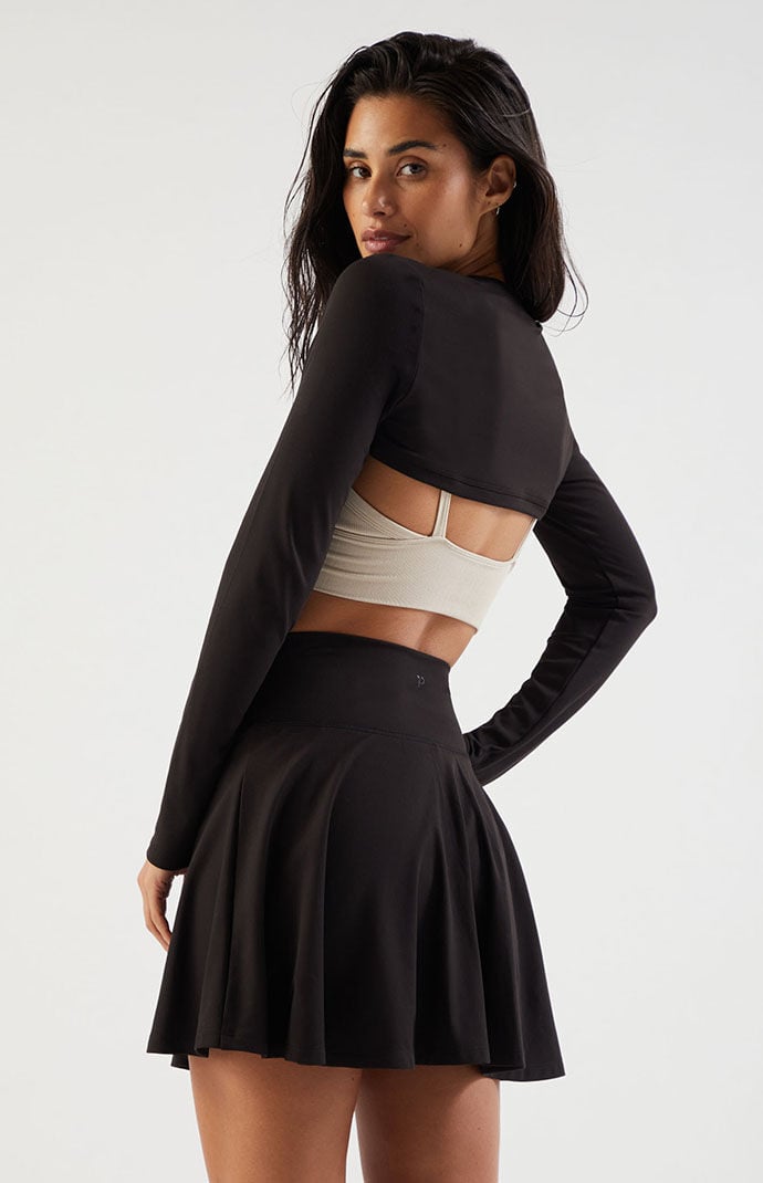 Black deals skirt pacsun
