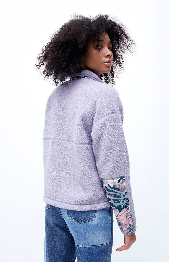 snap sweatshirt