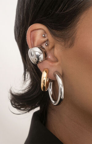 Chunky Metal Ear Cuff image number 3