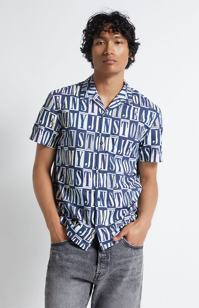 Tommy Jeans Classic Tommy Button Down Shirt PacSun