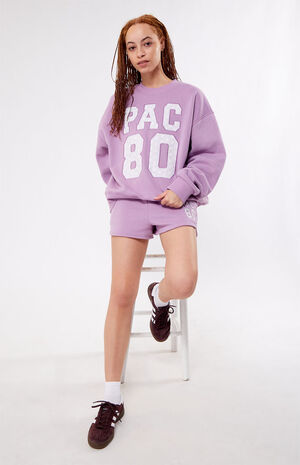 Pac 1980 Eyelet Crew Neck Sweatshirt image number 3