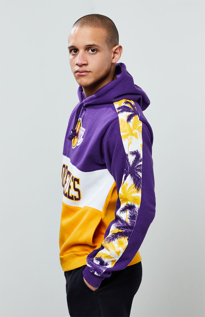 Mitchell and ness lakers sweatshirt clearance