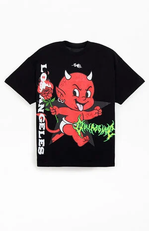 Black Welcome to the Show Acot T-Shirt image number 1