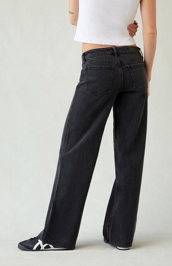 Pacsun Zoe Low Rise Girlfriend Jeans Black