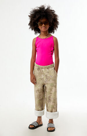 Flower Cutout One Piece Swimsuit image number 2