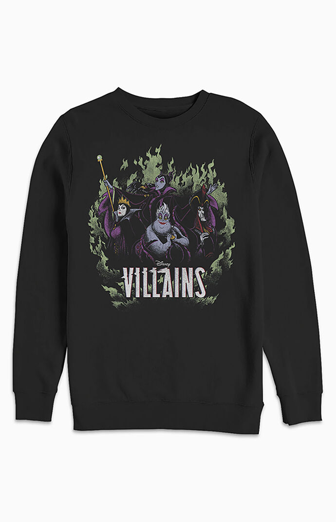 Disney Villains Crew Neck Sweatshirt