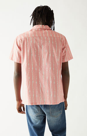 Striped Resort Seersucker Camp Shirt Striped Resort Seersucker Camp Shirt image number null