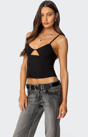 Liana Cut Out Tank Top image number 3