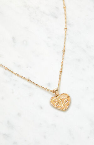 Te Amo Heart Necklace image number 2