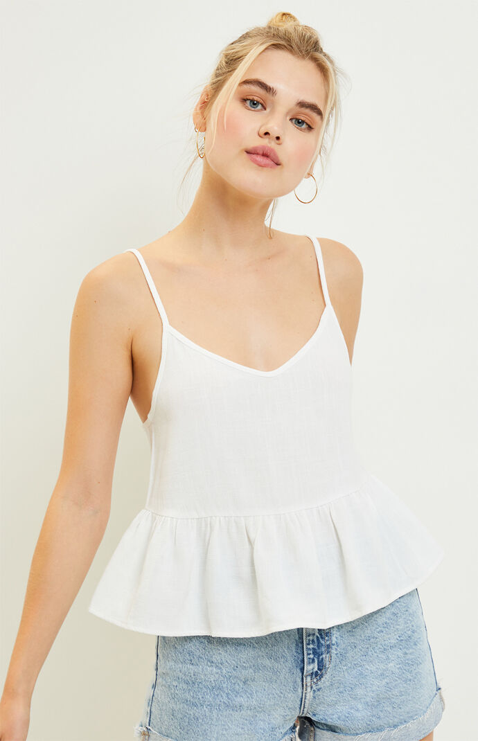 LA Hearts Basic Babydoll Tank Top | PacSun