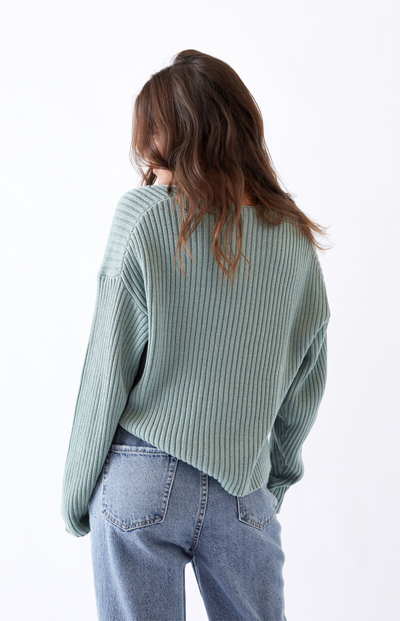 LA Hearts Notched Neck Sweater PacSun