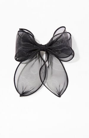 Organza Bow Hair Clip image number 1