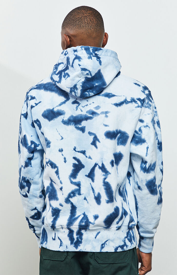Champion Tie-Dyed Reverse Weave Chenille Hoodie | PacSun