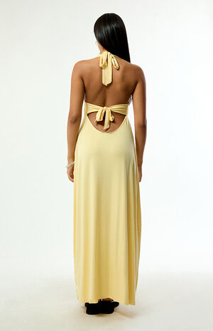 Alexa Halter Midi Dress image number 4