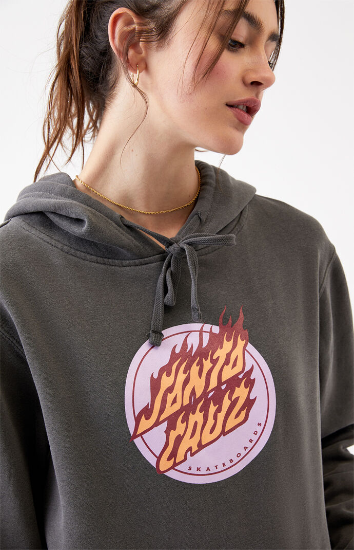 Flaming Dot Hoodie