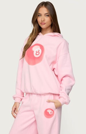 Lucky 8 Oversized Hoodie image number 2