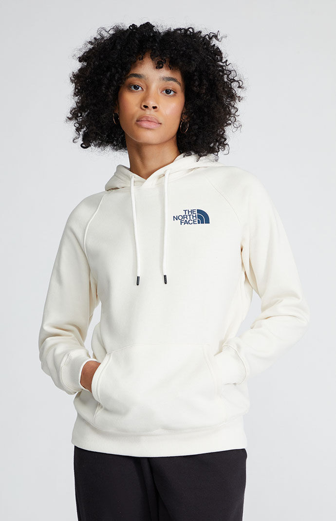 The North Face White Geo NSE Hoodie PacSun