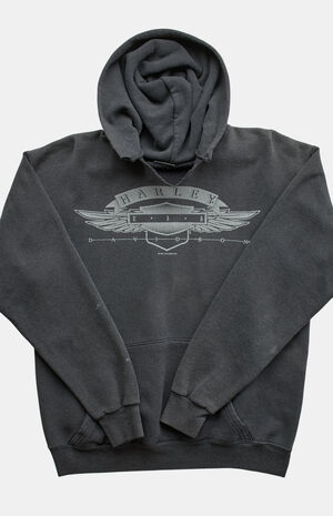 90s Harley Davidson Pullover Hoodie image number 3
