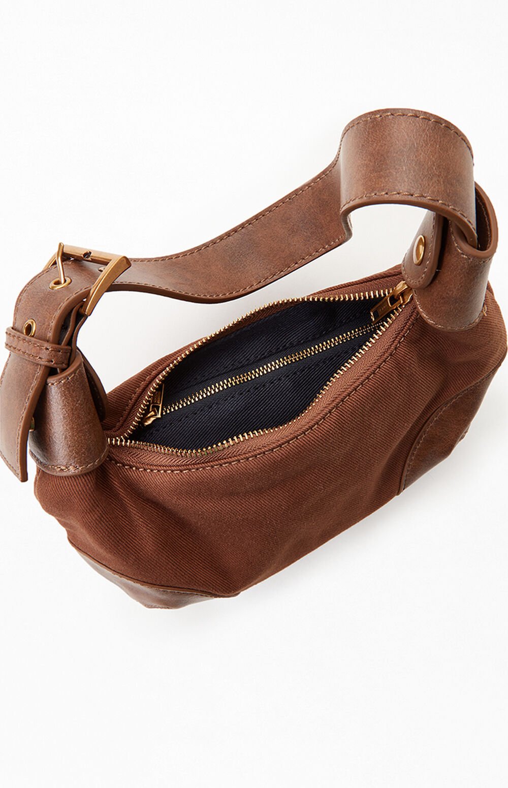 john galt brown zip up