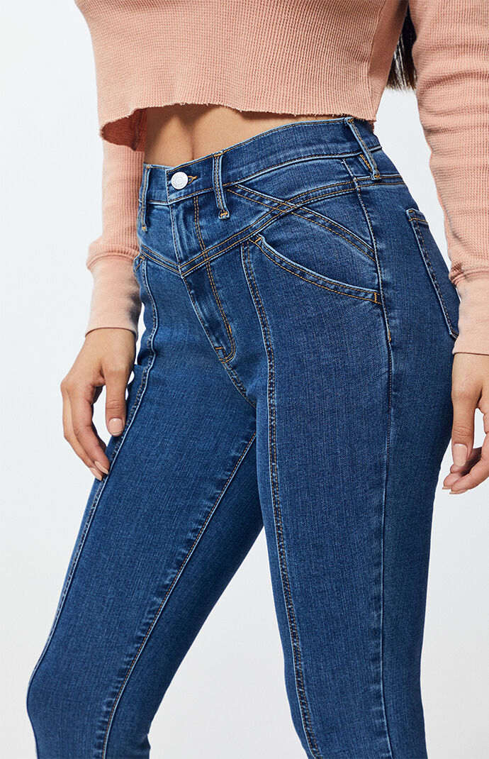 Kiki Blue Super High Waisted Jeggings