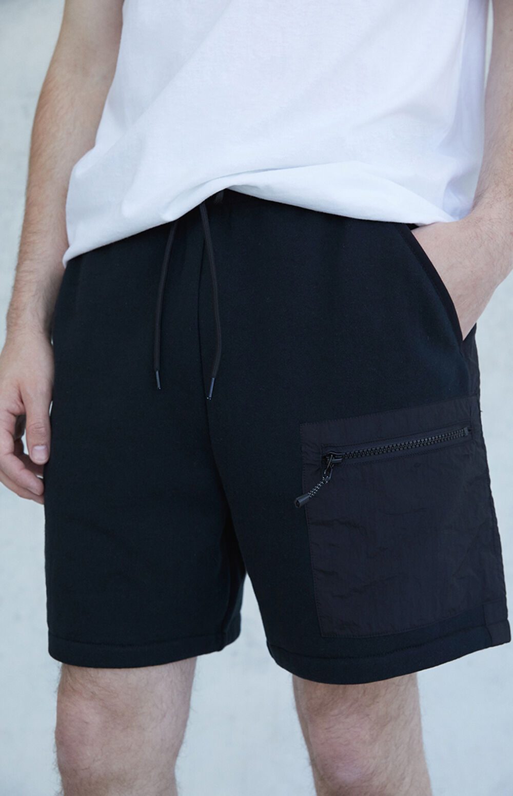 pacsun fleece shorts