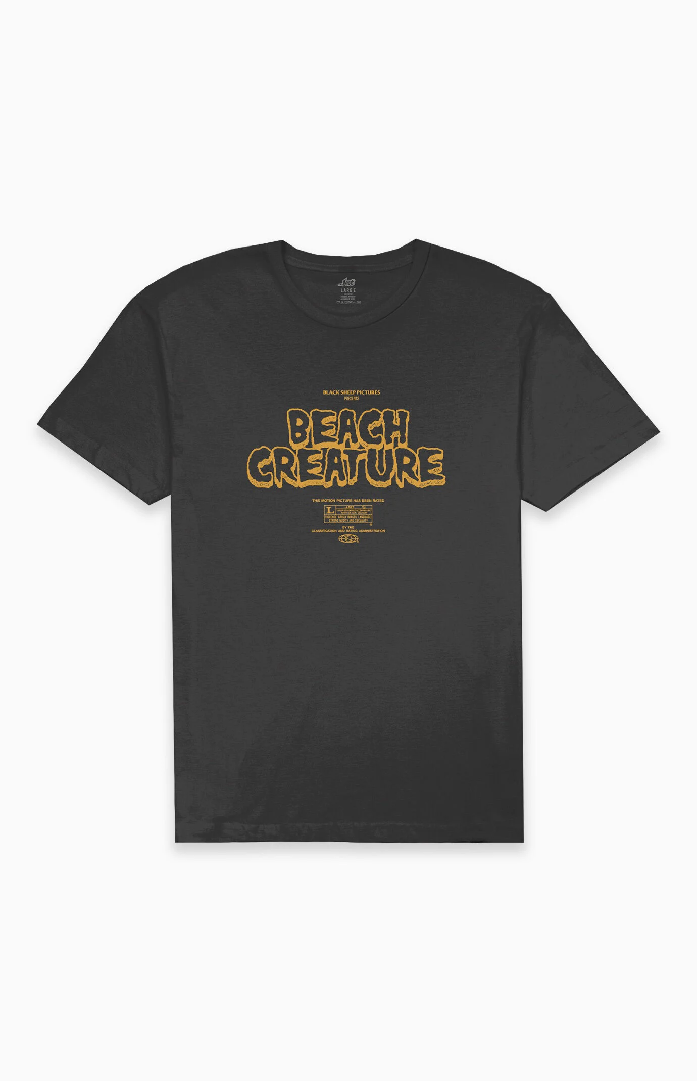 LOST Vintage Black Beach Creature T-Shirt LOST Vintage Black Beach Creature T-Shirt
